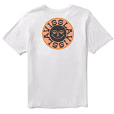 VISSLA T-SHIRT - SOLAR SMILES ORGANIC BLEND / WHITE