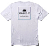 VISSLA TEE - THE BOX ORGANIC BLEND TEE / WHITE