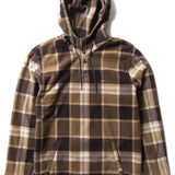 VISSLA HOODIE - ECO-ZY POPOVER - JAVA