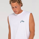 RUSTY SINGLET - COMPETITION MUSCLE / WHITE SEA SPRAY