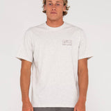 RUSTY T-SHIRT - BOXED OUT / ECRU MARLE