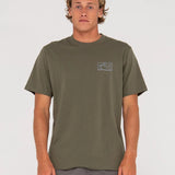 RUSTY TEE - BOXED OUT TEE / RIFLE GREEN