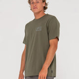 RUSTY TEE - BOXED OUT TEE / RIFLE GREEN