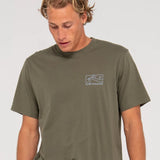 RUSTY TEE - BOXED OUT TEE / RIFLE GREEN