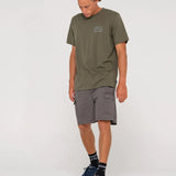 RUSTY TEE - BOXED OUT TEE / RIFLE GREEN