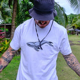 QUICKSILVER TEE-TOHORA SHORT SLEEVE/WHITE