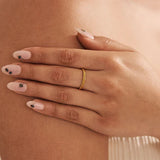 MIDSUMMER RING - ROPE RING / GOLD