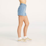 RIDERS DENIM SHORT - GIRLFRIEND SHORT/SUNSET FADE