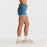 RIDERS SHORTS - MID THIGH SHORT / BLUE CHARM