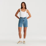 RIDERS SHORTS - HI STRAIGHT SHORT / IMPULSE BLUE