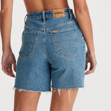 RIDERS SHORTS - HI STRAIGHT SHORT / IMPULSE BLUE