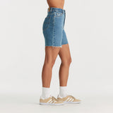 RIDERS SHORTS - HI STRAIGHT SHORT / IMPULSE BLUE