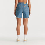 RIDERS SHORTS - HI STRAIGHT SHORT / IMPULSE BLUE