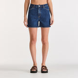 RIDERS SHORTS - GIRLFRIEND SHORTS / ENDLESS INDIGO