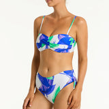 SEA LEVEL BIKINI BOTTOMS - SUBLIME MID DRAWSTRING PANT / COBALT