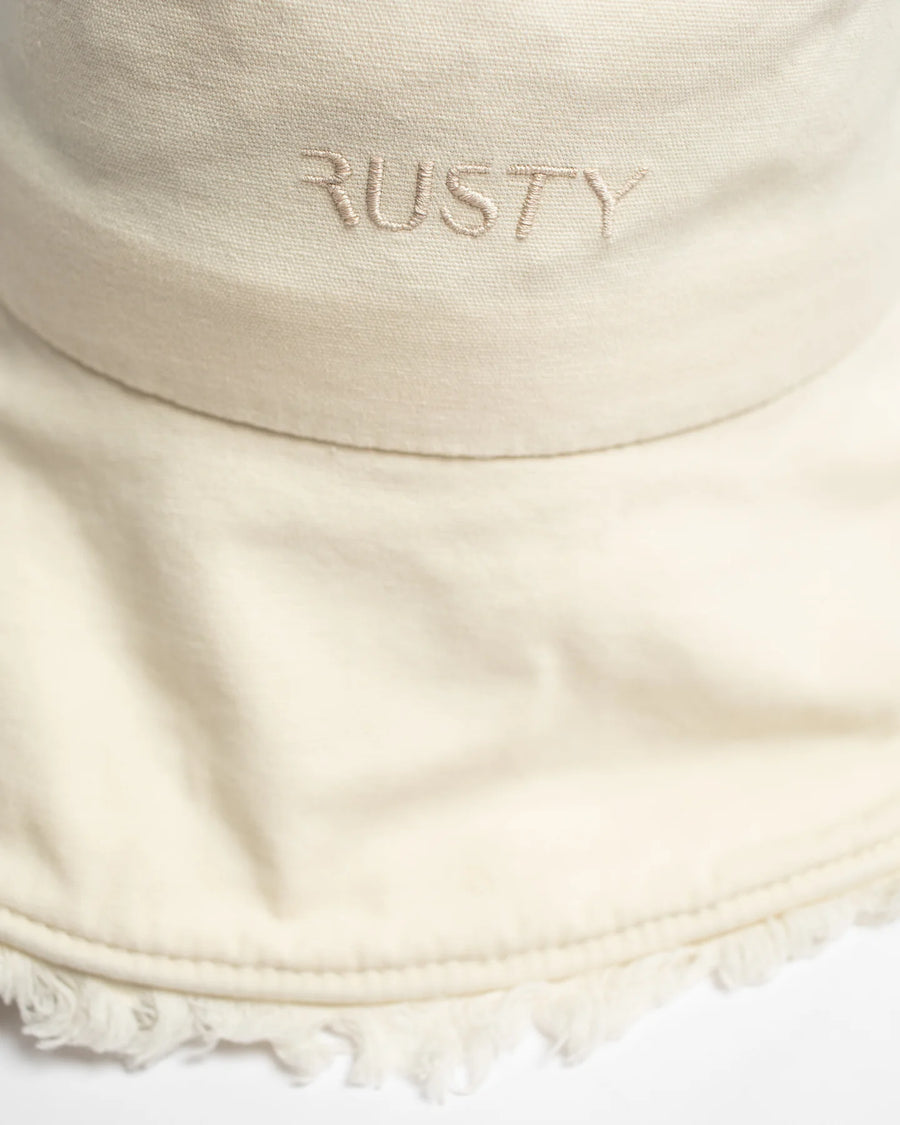 RUSTY HAT - GLEAM ORGANIC BUCKET HAT / NATURAL