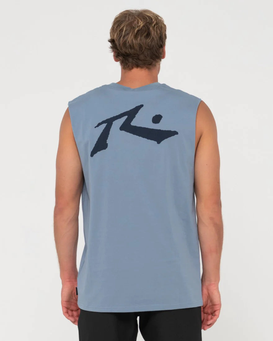 RUSTY TEE - COMPETITION MUSCLE / CHINA BLUE