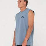 RUSTY TEE - COMPETITION MUSCLE / CHINA BLUE