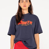 RUSTY T-SHIRT - GIRLS SURF OVERSIZE SHORT SLEEVE TEE