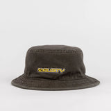 RUSTY - REVERSIBLE BUCKET HAT - COAL