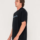 RUSTY - VITAL RUSTY SHORT SLEEVE TEE - BLACK