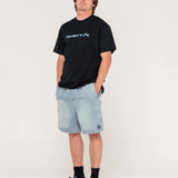 RUSTY - VITAL RUSTY SHORT SLEEVE TEE - BLACK