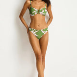 SEA LEVEL BIKINI - VERIDIAN REGULAR CHEEKY PANT