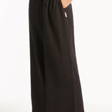 SEA LEVEL - SUNSET BEACH PANTS / BLACK