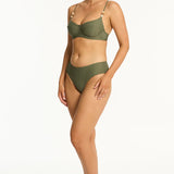 SEA LEVEL - CARACUS MID BIKINI PANT / KHAKI