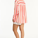 SEA LEVEL - WEST COAST BEACH SHIRT / CORAL