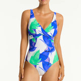 SEA LEVEL ONE PIECE - CROSS FRONT MULTIFIT / COBALT