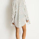 SEA LEVEL - DOTTIE CRUISE SHIRT - COCONUT