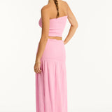 SEA LEVEL TOP - SUNSET BEACH BANDEAU TOP - PINK