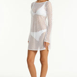 SEA LEVEL - CASTAWAY COVER UP / WHITE