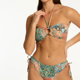 SEA LEVEL -  JAVE TIE SIDE CHEEKY PANT / CORAL