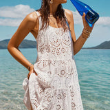 SEA LEVEL - IBIZA TIE BACK SHORT SUNDRESS / WHITE