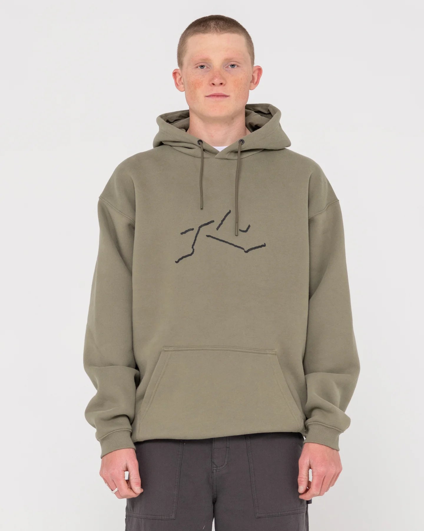 RUSTY HOODIE - SHADOW R RELAXED SUPER FLEECE HOODIE