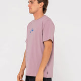 RUSTY TEE - ONE HIT CF COMPETITION SS TEE / ELDERBERRY YONDER BLUE