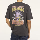 WRANGLER TEE - RITUALS BAGGY TEE / WORN BLACK