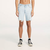 WRANGLER DENIM SHORTS - SMITH SHORT / LOVE BUZZ