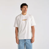 WRANGLER TEE - FOSSIL STACKER TEE / WHITE