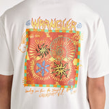 WRANGLER TEE - FOSSIL STACKER TEE / WHITE