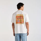 WRANGLER TEE - FOSSIL STACKER TEE / WHITE
