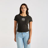 WRANGLER TEE - DAISY STAPLE RIB TEE / DARK SLATE