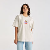 WRANGLER TEE - DAISY TEARS SLOUCH TEE / GREY MARLE