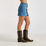 WRANGLER SKIRT - KANSAS MINI SKIRT / KENTUCKY BLUE