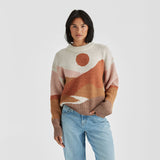WRANGLER KNIT - THROUGH VALLEYS KNIT / SEPIA