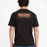 VOLCOM TEE - SPEED BECON SST / BLK