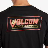 VOLCOM TEE - SPEED BECON SST / BLK