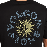VOLCOM TEE - SUNSHINER / BLACK